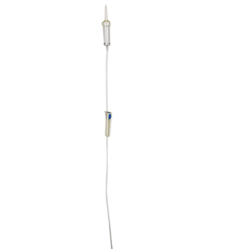 Romsons RMS Infusion Set with Luer Lock IV Set Vented with 21G Needle Pack of 25