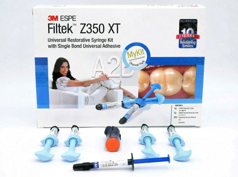 3M ESPE Filtek Z350 MY KIT(2 SYRG A2B & 1 SYR EACH OF A1B,A3B) WITH SBU A2 FLOW