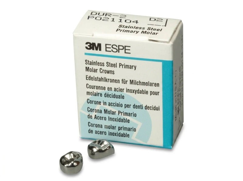 3m stainless steel primary molar refill preformed paediatric crowns eul 2 09 06 2026 27c03779 - SkyMedIdent