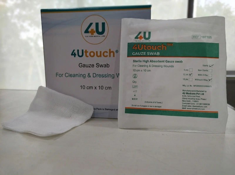 4utouch gauze swab 100s un sterile type 13 5cm x 5cm x 8 ply pack of 100 195105 22 06 2 GnRMLDI - SkyMedIdent