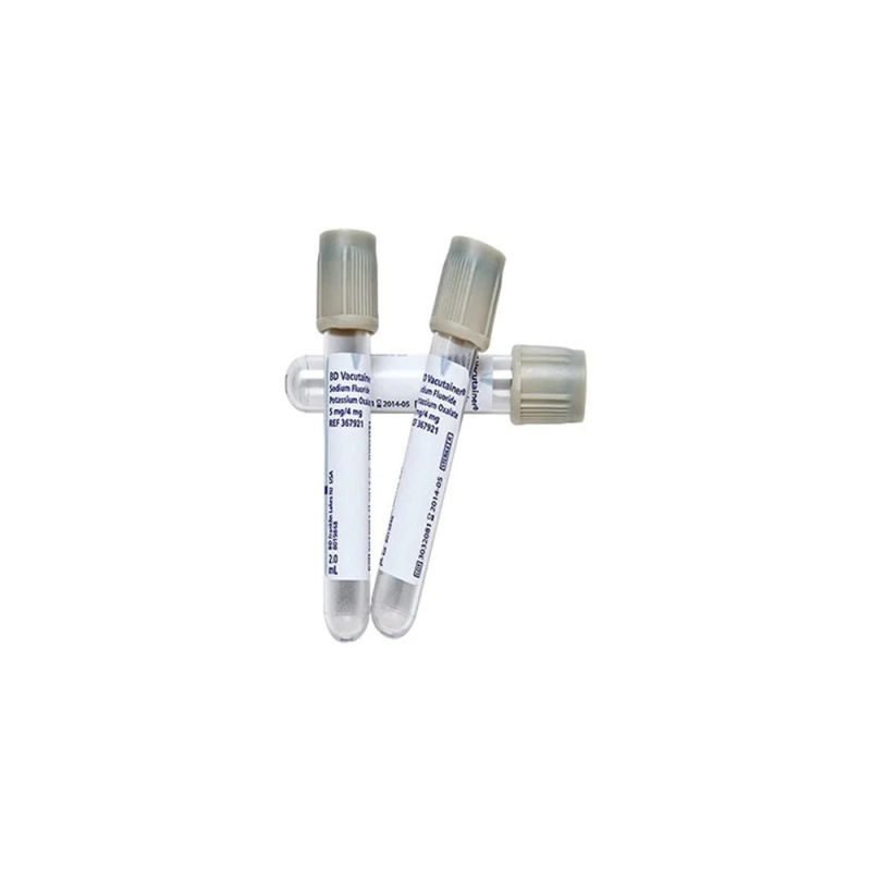 5 x bd edta sodium fluoride vacutainer blood collection tube 2ml pack of 100 367587 13 RB1vJwB - SkyMedIdent