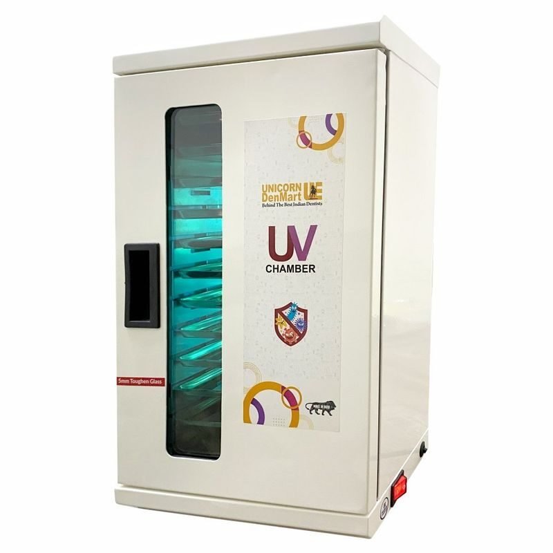 8ad68430c7a040609 uv chamber with 12 ss trays - SkyMedIdent