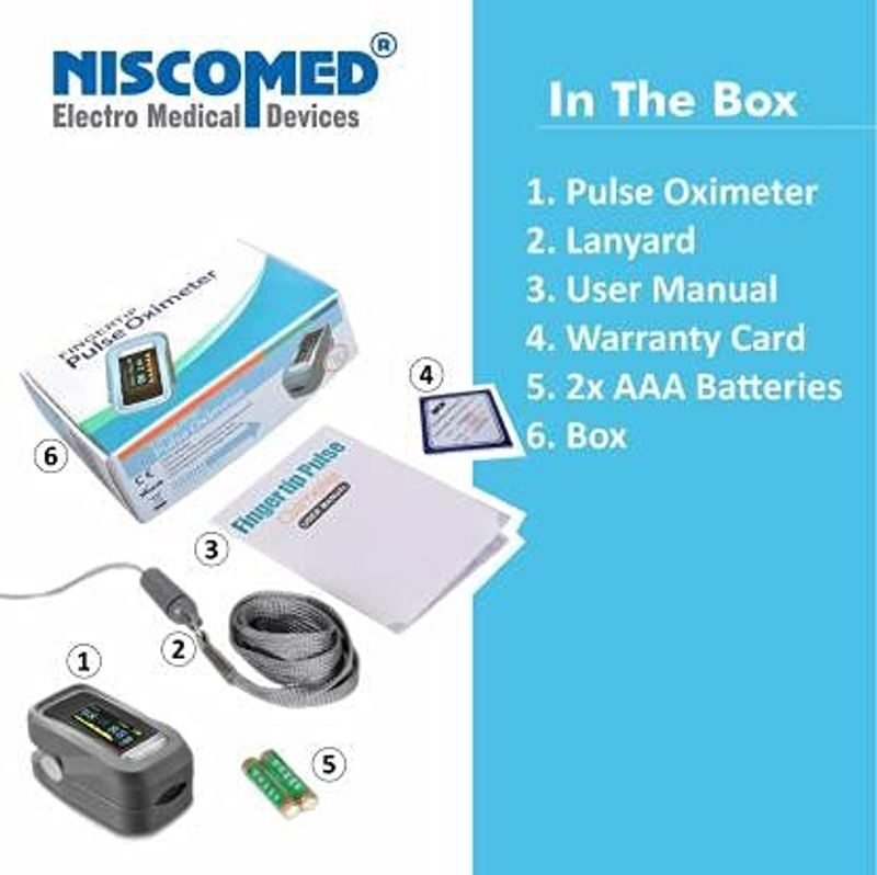 9fbd67deba8a468e9 3 Niscomed Fingertip Pulse Oximeter FPO 99 - SkyMedIdent