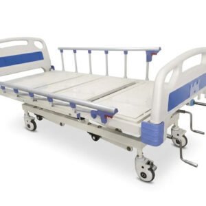A one hospicare 3 gear icu bed abs panels collapsible raillings imp wheels aoh 153 a 12 0U7m4LW - SkyMedIdent