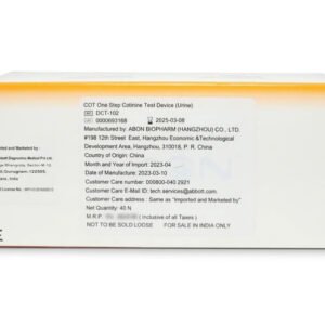 Abbott Abon Cotinin 100 Sens Device Drug Testing Kit – Pack of 40 Tests