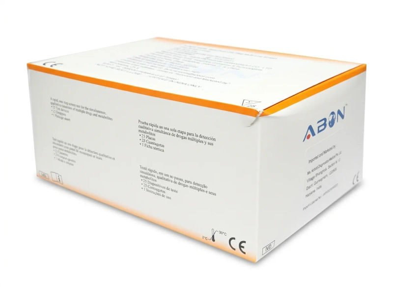 Abbott abon multi 6 drug doa 165 drug testing kit pack of 25 tests doa 165 20 03 2026 aa036730 - SkyMedIdent