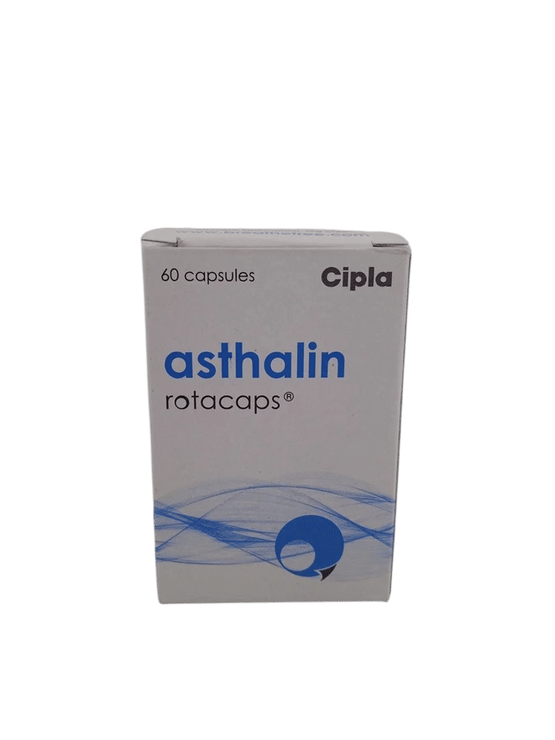 Asthalin 200mcg Rotacapsule 60's