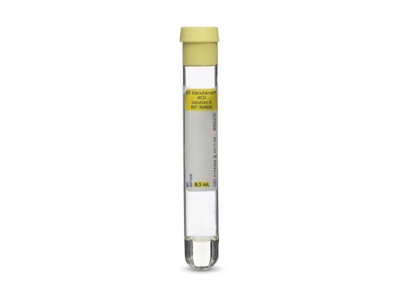 BD ACD Solution A Vacutainer Blood Collection Tube - 8.5ml Pack of 100 (364606)