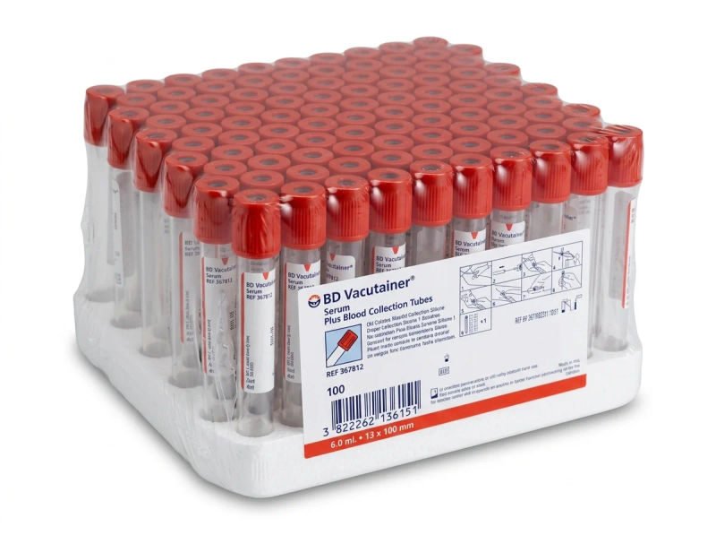 Bd plain vacutainer blood collection tube 4ml pack of 100 367812 23 03 2026 8ac1cce8 - SkyMedIdent