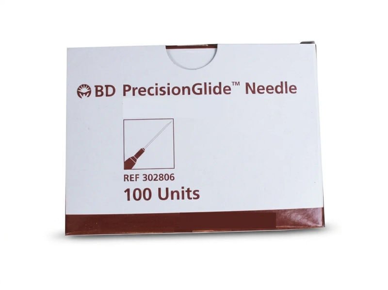 Bd precision glide needle thin wall 23g x 1inch pack of 100 20 06 2026 8ec7cd20 - SkyMedIdent