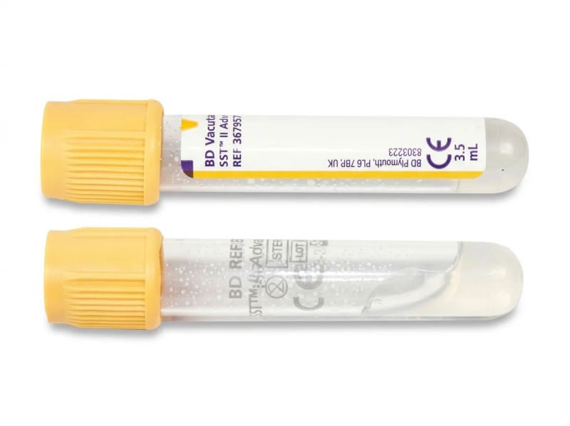 BD SST II Vacutainer Blood Collection Tube - 3.5ml Pack of 100 (367956)