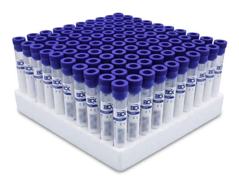 Bdk life sciences k3 edta non vacuum blood collection tube 2ml single cap pack of 100 p UB2yt6X - SkyMedIdent