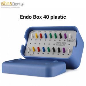 Bossdent endo box 40 hole plastic with ruler 25 05 2026 3767351e - SkyMedIdent