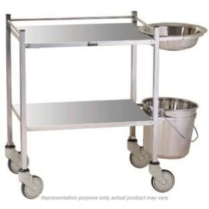 Ccb313f11c20403ab dressing trolley with bowl 4 - SkyMedIdent