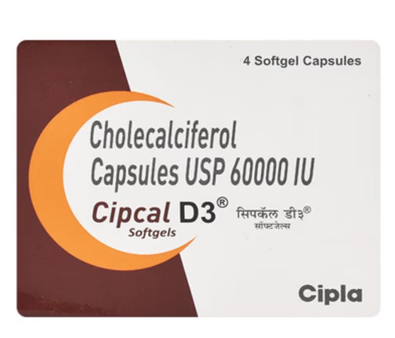 Cipcal D3 Softgels Capsule 4's
