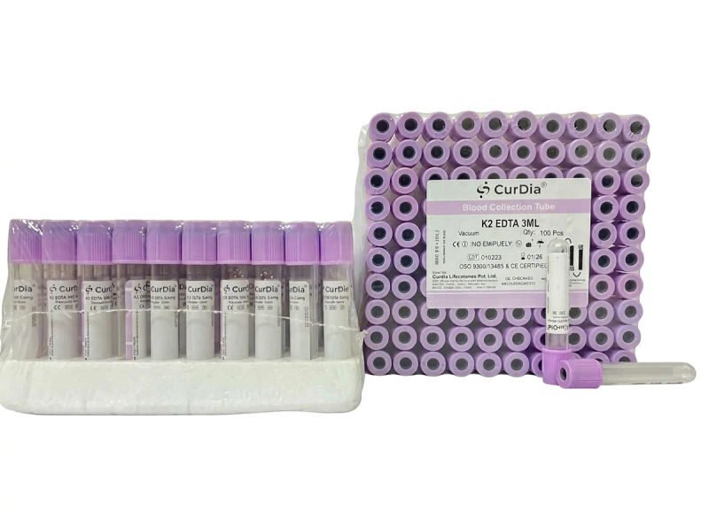 Curdia k2edta vacuum blood collection tube 3ml pack of 100 pieces 06 04 2026 d43a8a9a - SkyMedIdent