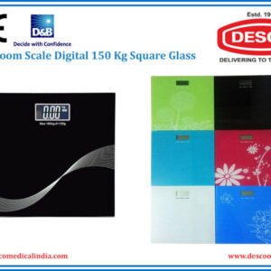 Desco bathroom scale 150kg square glass hsad 121 19 02 2026 0734189e - SkyMedIdent
