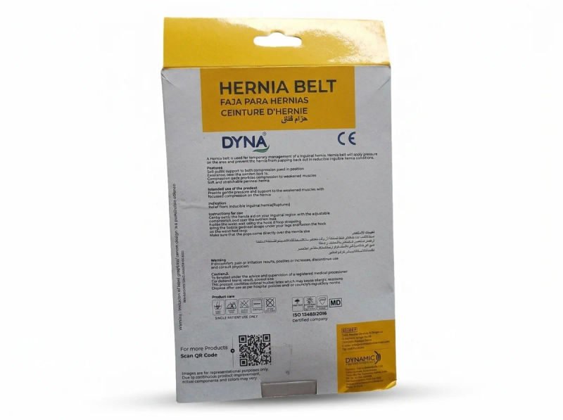 Dyna hernia belt grey and black small 1336 22 06 2026 8600fbf9 - SkyMedIdent