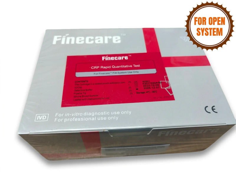 Finecare C-Reactive Protein (CRP) Rapid Quantitative Test - Pack of 25 (W210)