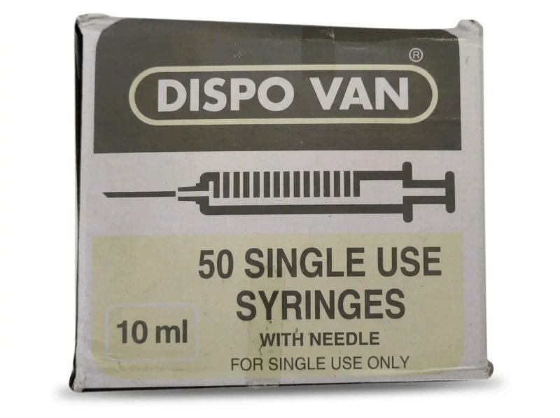 Hmd dispovan 10ml syringe with needle 21g x 1inch pack of 50 21 06 2026 77965418 - SkyMedIdent