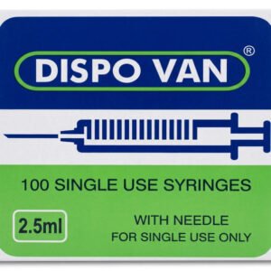 Hmd dispovan 25ml syringe with needle 22g x 1inch pack of 100 09 04 2026 faa453eb - SkyMedIdent