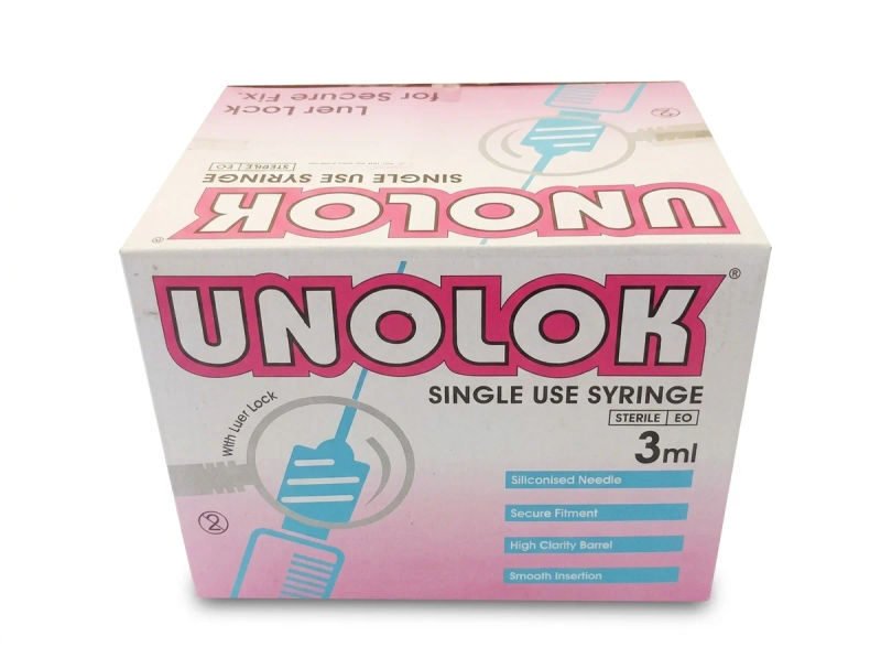 Hmd unolok 3ml syringe with needle 22g x 1inch pack of 100 20 06 2026 7e80e584 - SkyMedIdent