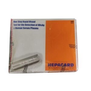 J. Mitra Hepacard HBsAg Rapid Test – Pack of 100