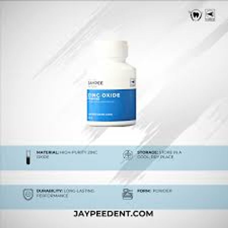 Jaypee zn temp zinc oxide powder 100g jpznopw 26 02 2026 ec1bc96a 1 - SkyMedIdent