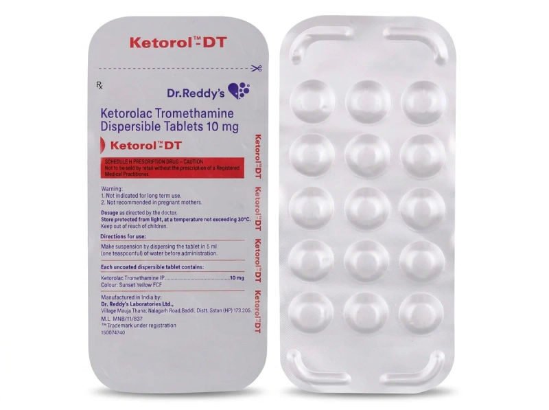 Ketorol dt 10mg tablet 15s 29 06 2026 eae657ca - SkyMedIdent