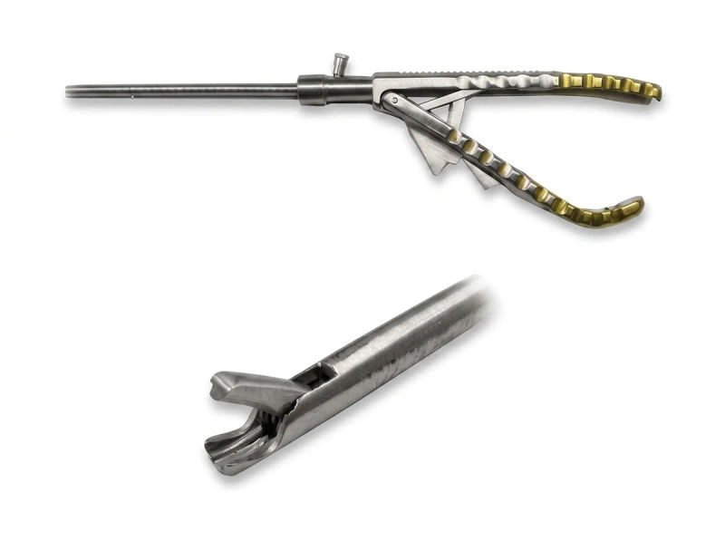 Laparomed needle holder self aligning jaw axial handle dia 5mm length 30cm lmnaa 05 30 5Jc9VJC - SkyMedIdent