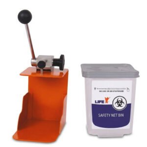 Lifex manual hub cutter 1500 ml deluxe needle and syringe destroyer pack of 1 04 05 202 q22yhXo - SkyMedIdent