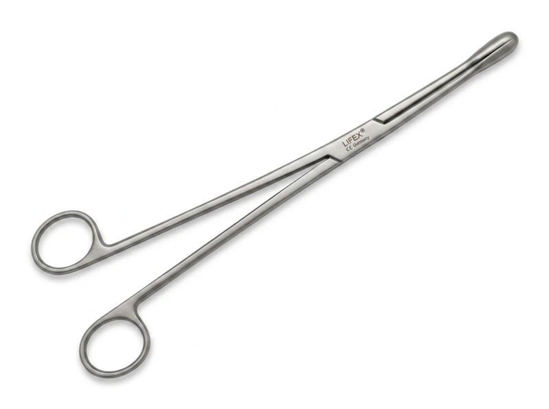 LifeX Ovum Forceps - Straight 10 inch