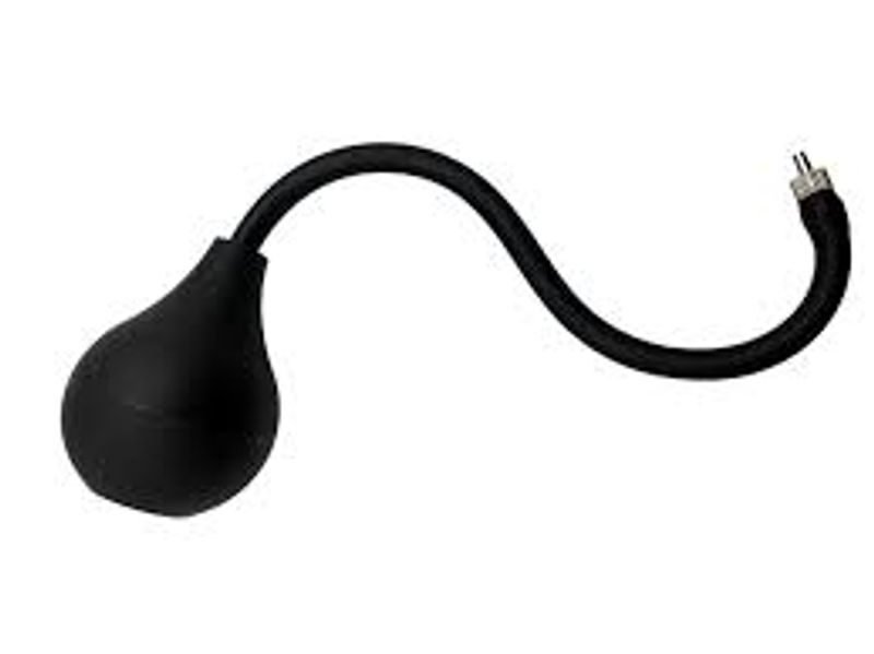 Luxamed insufflation bulb for pneumatic test black 05 05 2025 29b23da2 - SkyMedIdent