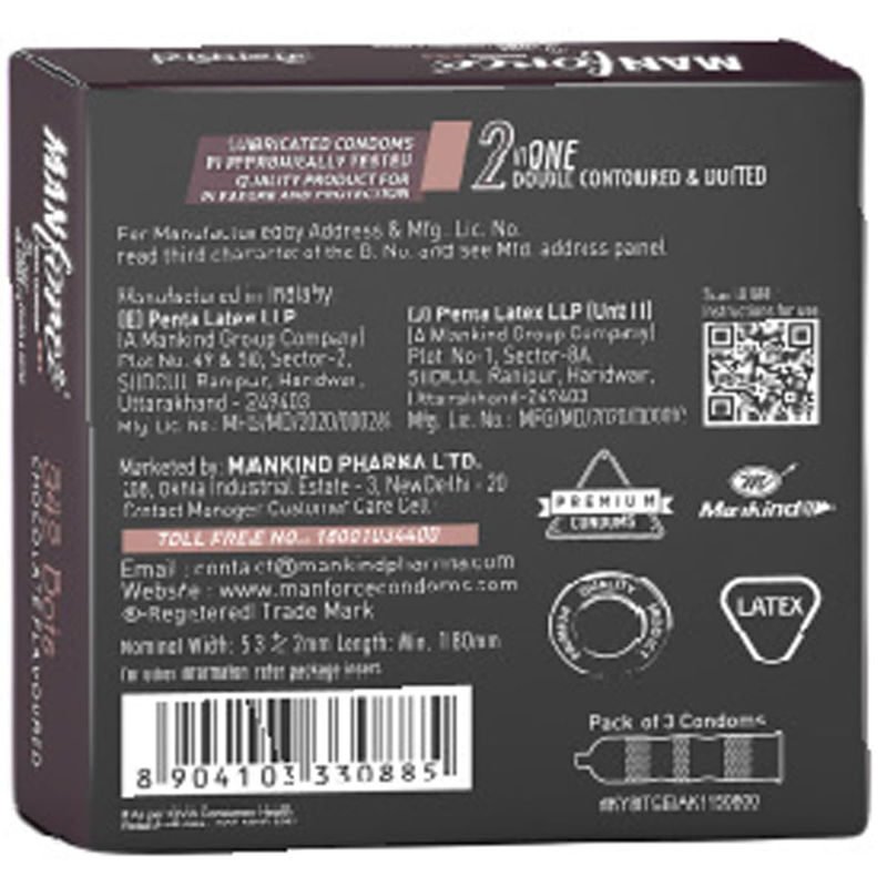 Manforce xotic 342 dots chocolate condom 3s 06 05 2026 72ecb441 - SkyMedIdent