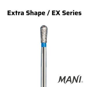 Mani extra shape ex special series regular shank diamond burs standard blue ex 20 06 04 WGQ7Ew7 - SkyMedIdent