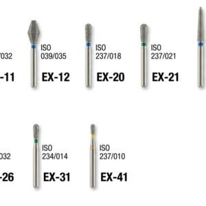 Mani extra shape ex special series super short shank diamond burs standard blue ex ss14 KxJKNnZ - SkyMedIdent