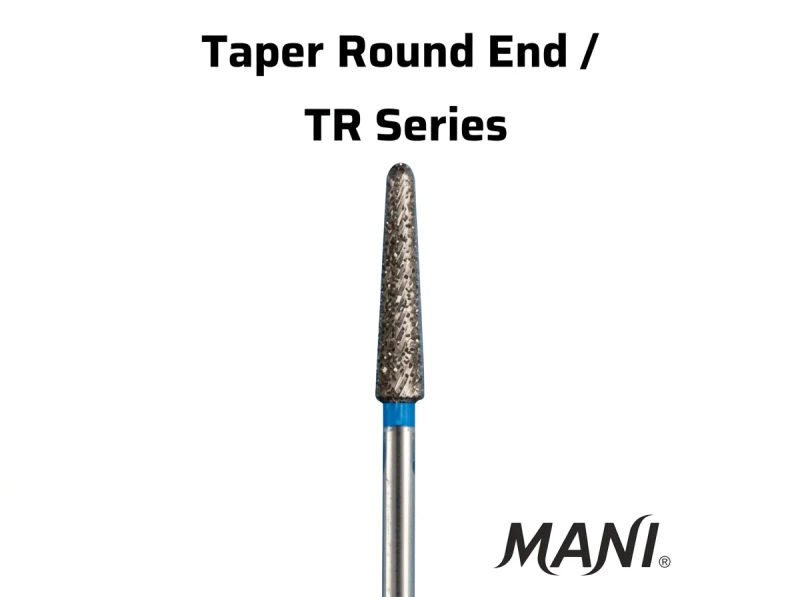 Mani Round End Taper Fissure Tungsten Carbide Burs - 1970