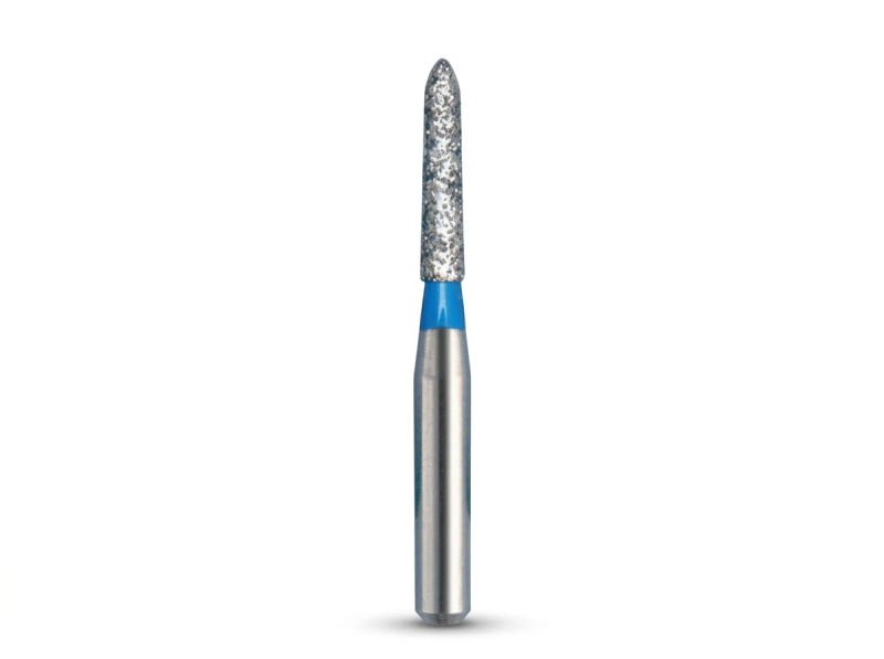 Mani Straight Ogival (SO) Series Short Shank Diamond Burs - Standard (Blue) SO-S20