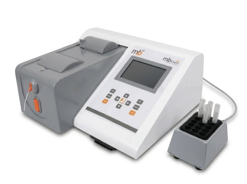 Mb chem 250 semi auto biochemistry analyser with external incubator box of 1 unit 20 03 if9Mzq9 - SkyMedIdent