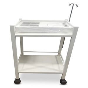 Mb ecg machine trolley with fully powder coated frame ss 202 rod ps295 07 04 2026 456e508b - SkyMedIdent