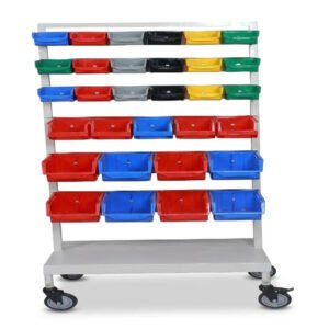 Mb emergency drug trolley fully powder coated with 4 wheels ps451 07 04 2026 15991f82 - SkyMedIdent