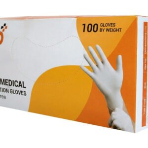 mb+ Latex Examination Gloves Powder Free – Small Pack of 100 (QUL)