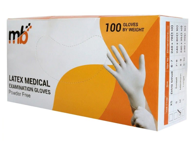 Mb latex examination gloves powder free small pack of 100 qul 21 06 2026 a48730c9 - SkyMedIdent