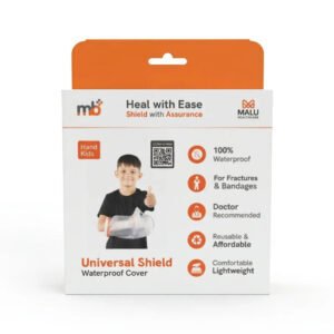 mb+ malu Universal Shield Cast Cover – Kid Hand (USWK01)