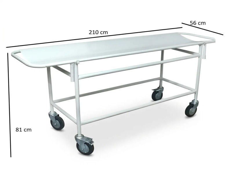 mb+ Stretcher On Trolley With Heavy Wheels (PS312)