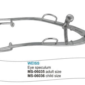 Microtrack weiss eye speculum solid blade adult ms 06037 12 06 2026 77e1e82a - SkyMedIdent