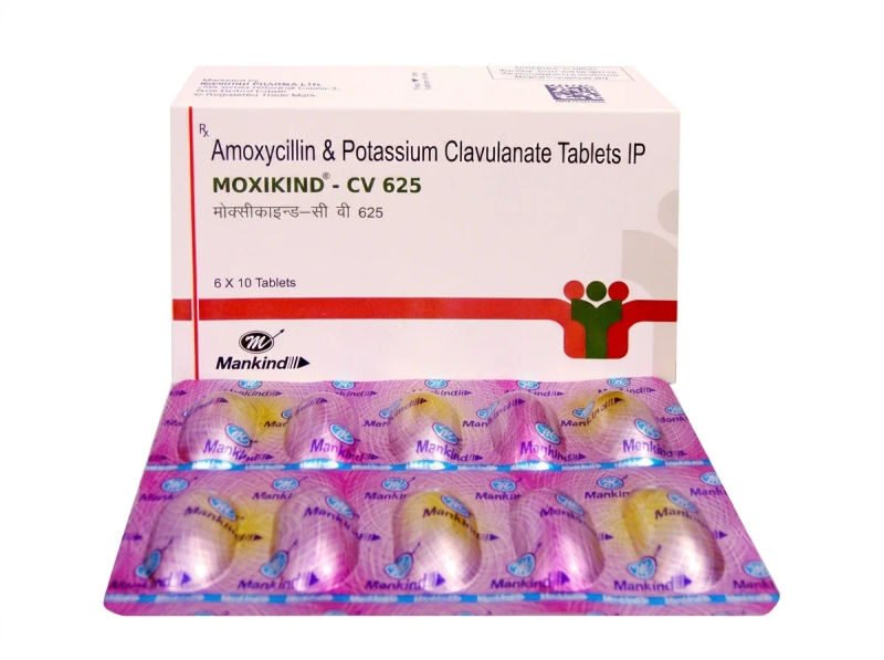 Moxikind Cv 625mg Tablet 10's
