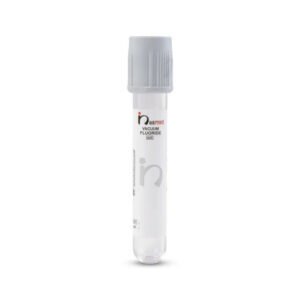 Nasmed sodium fluoride vacuum blood collection tube 2ml pack of 100 tubes nvsf2 10 04 2 3RVMy5l - SkyMedIdent