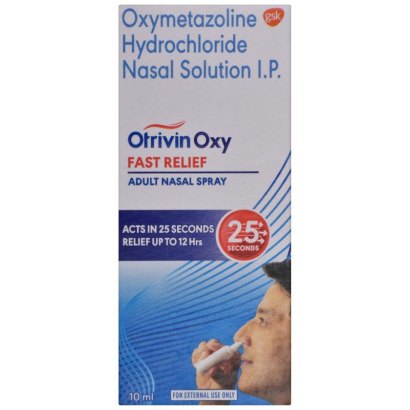 Otrivin Oxy Fast Relief Nasal 10ml Spray