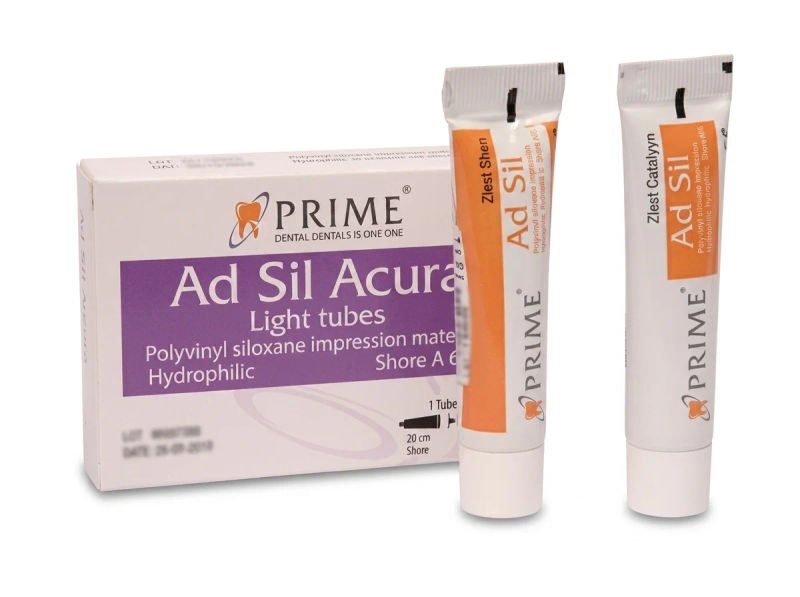 Primedentalad sil acura light tubesshore a 65 elastomeric impression material 25ml25ml DwzAZzB 1 - SkyMedIdent